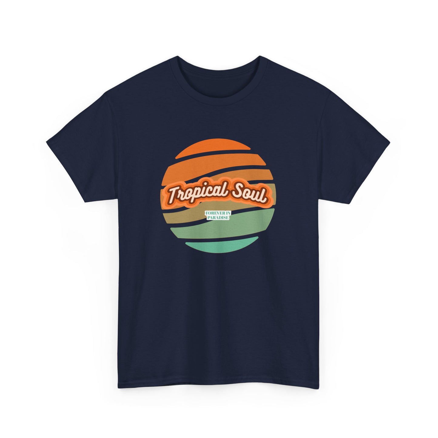 Unisex Heavy Cotton Tee. Tropical soul