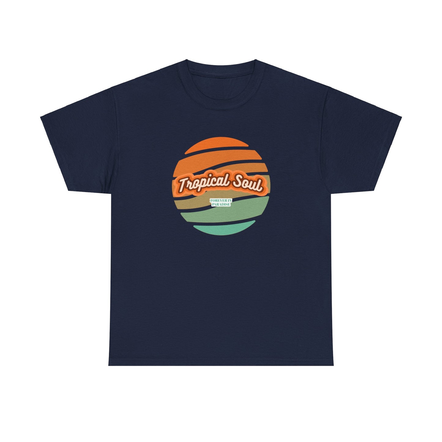 Unisex Heavy Cotton Tee. Tropical soul