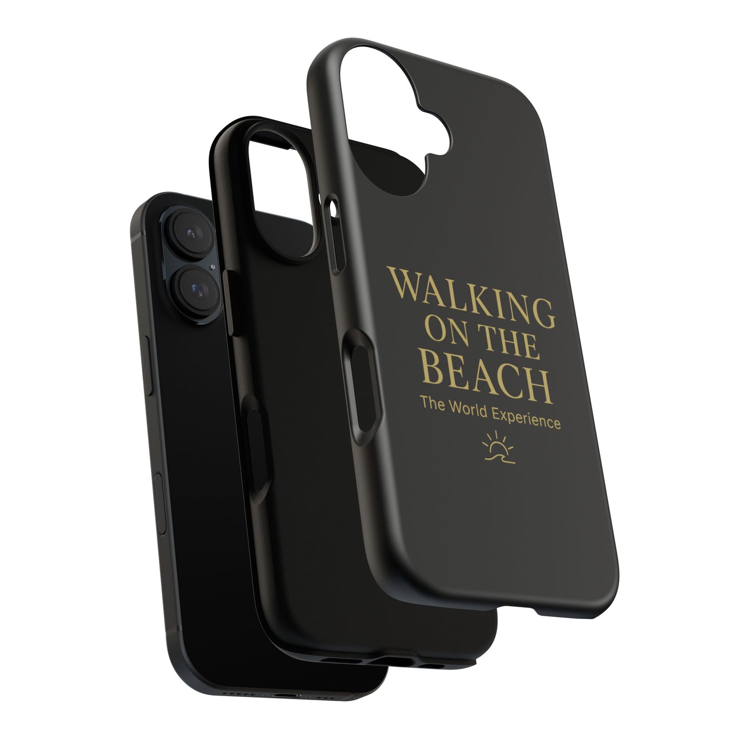 Beach-Themed Phone Case: Walking on the Beach Design