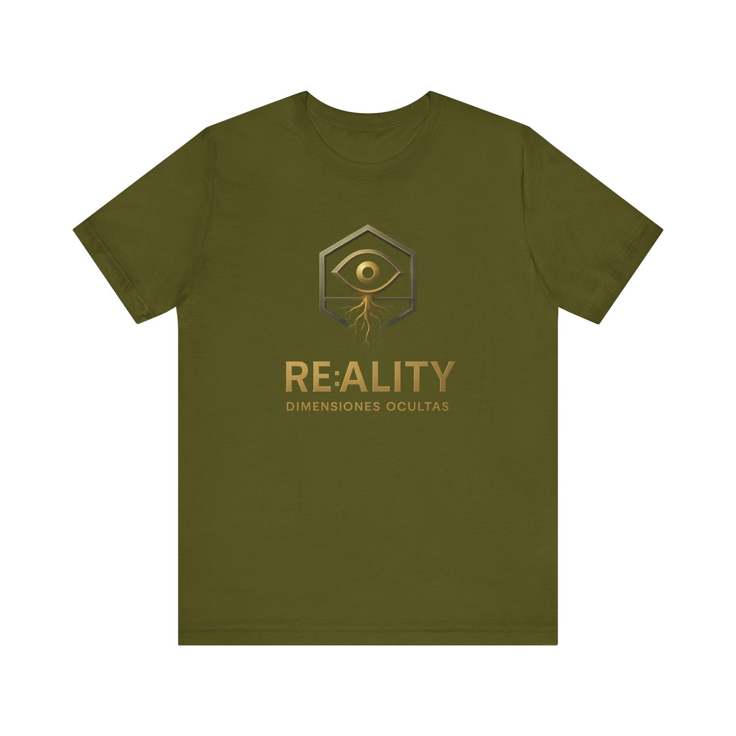 Mystical Eye Graphic Tee, Unisex Jersey Short Sleeve Tee, Reality Shirt, Gift for Spiritual Seekers, Unique Casual Wear