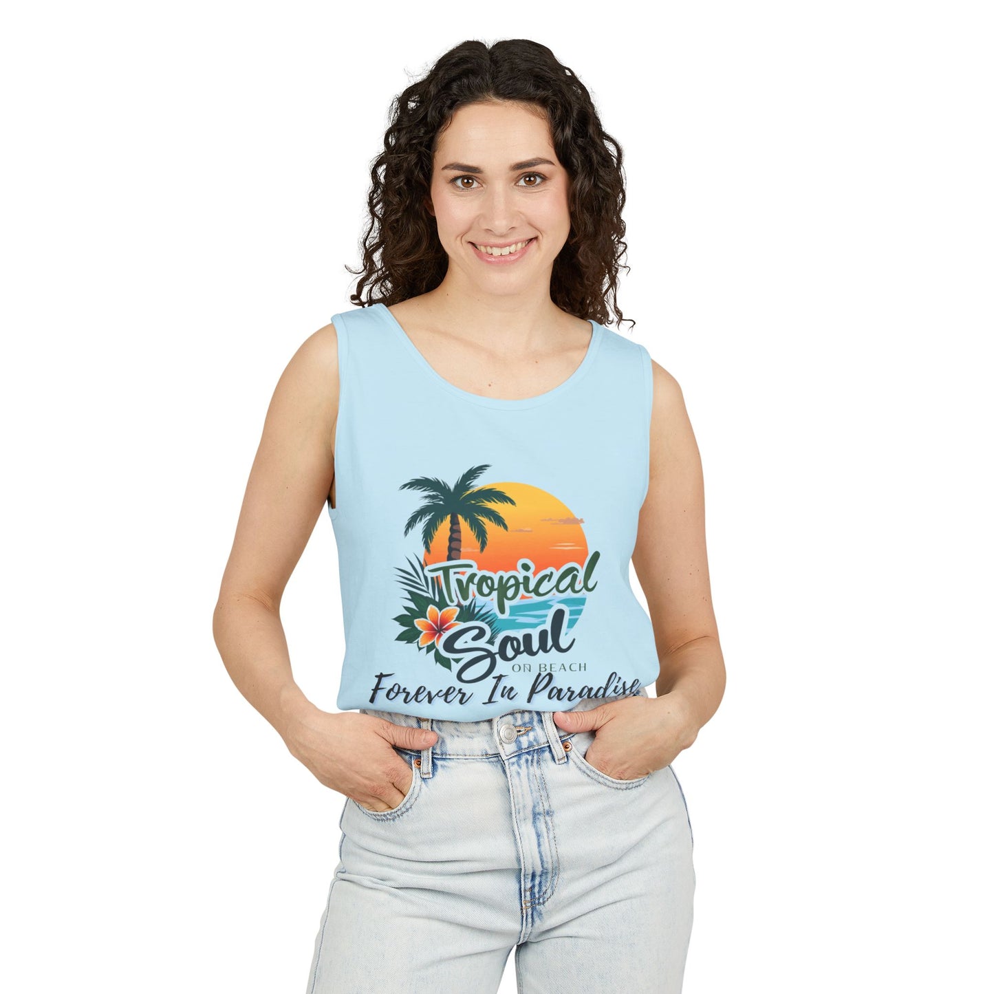Tropical Soul Tank Top - Forever in Paradise Mood