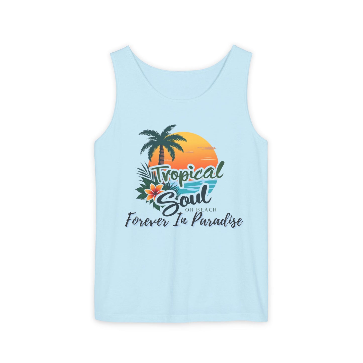 Tropical Soul Tank Top - Forever in Paradise Mood