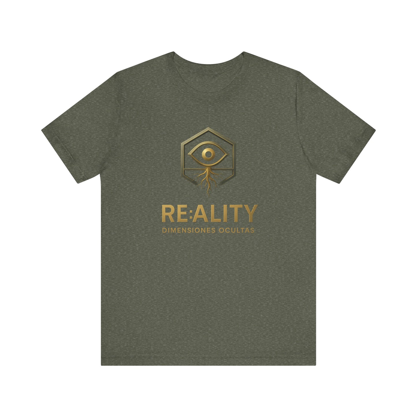 Mystical Eye Graphic Tee, Unisex Jersey Short Sleeve Tee, Reality Shirt, Gift for Spiritual Seekers, Unique Casual Wear
