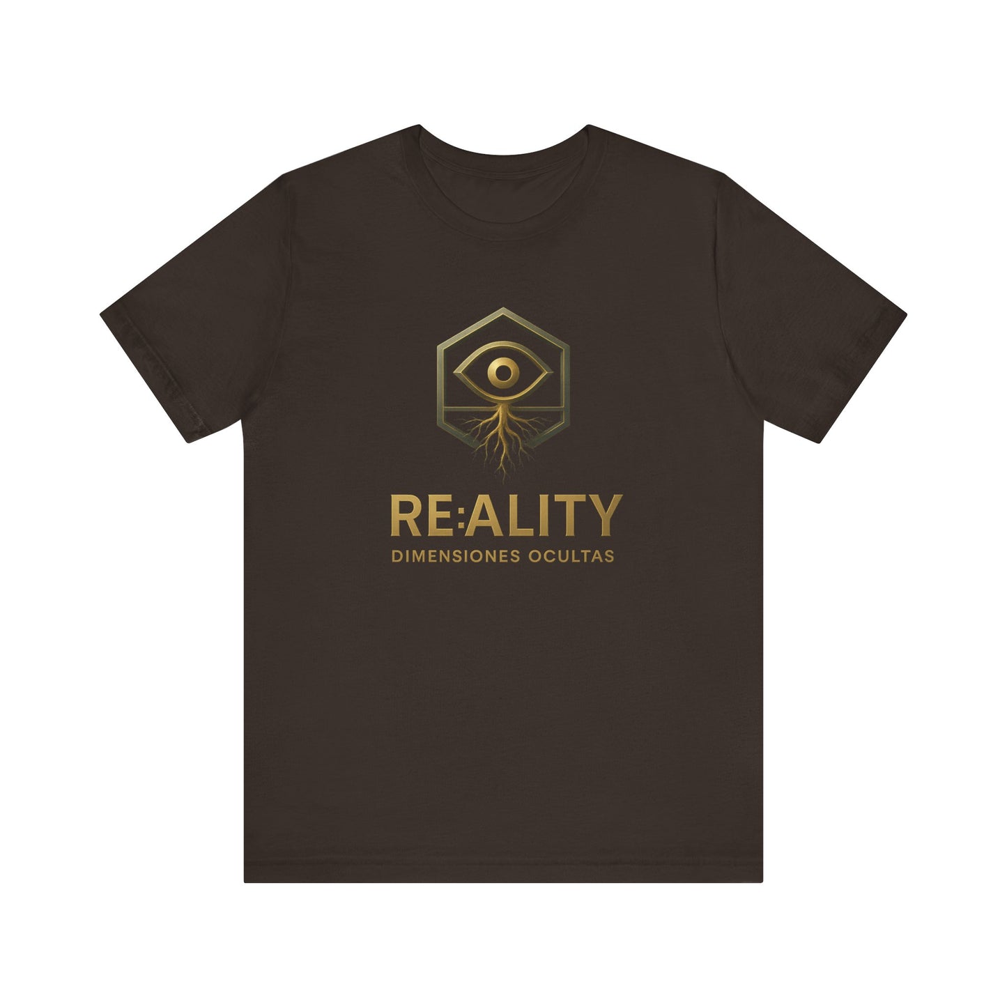 Mystical Eye Graphic Tee, Unisex Jersey Short Sleeve Tee, Reality Shirt, Gift for Spiritual Seekers, Unique Casual Wear