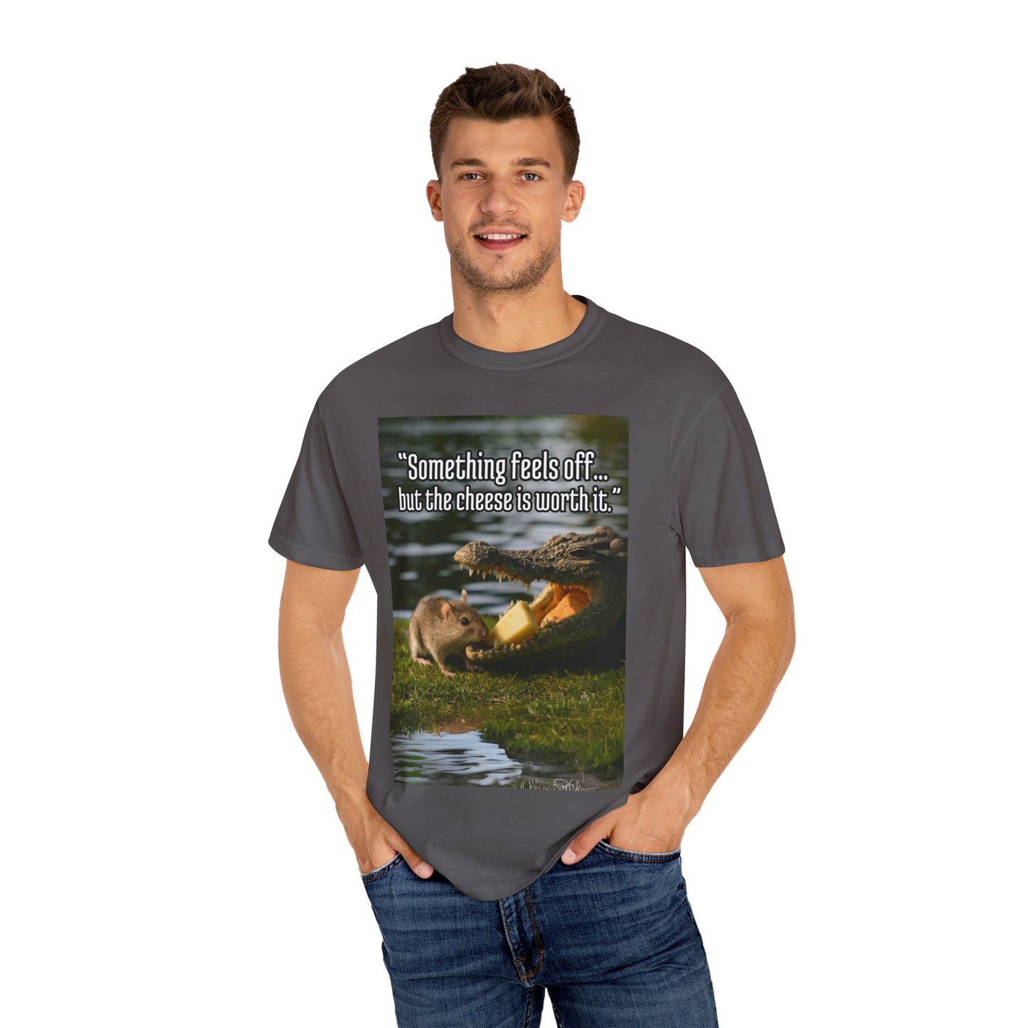 Funny Animal Graphic T-Shirt, Unisex Tee, Unique Gift, Casual Wear, Humorous Quote Shirt, Great for Nature Lovers