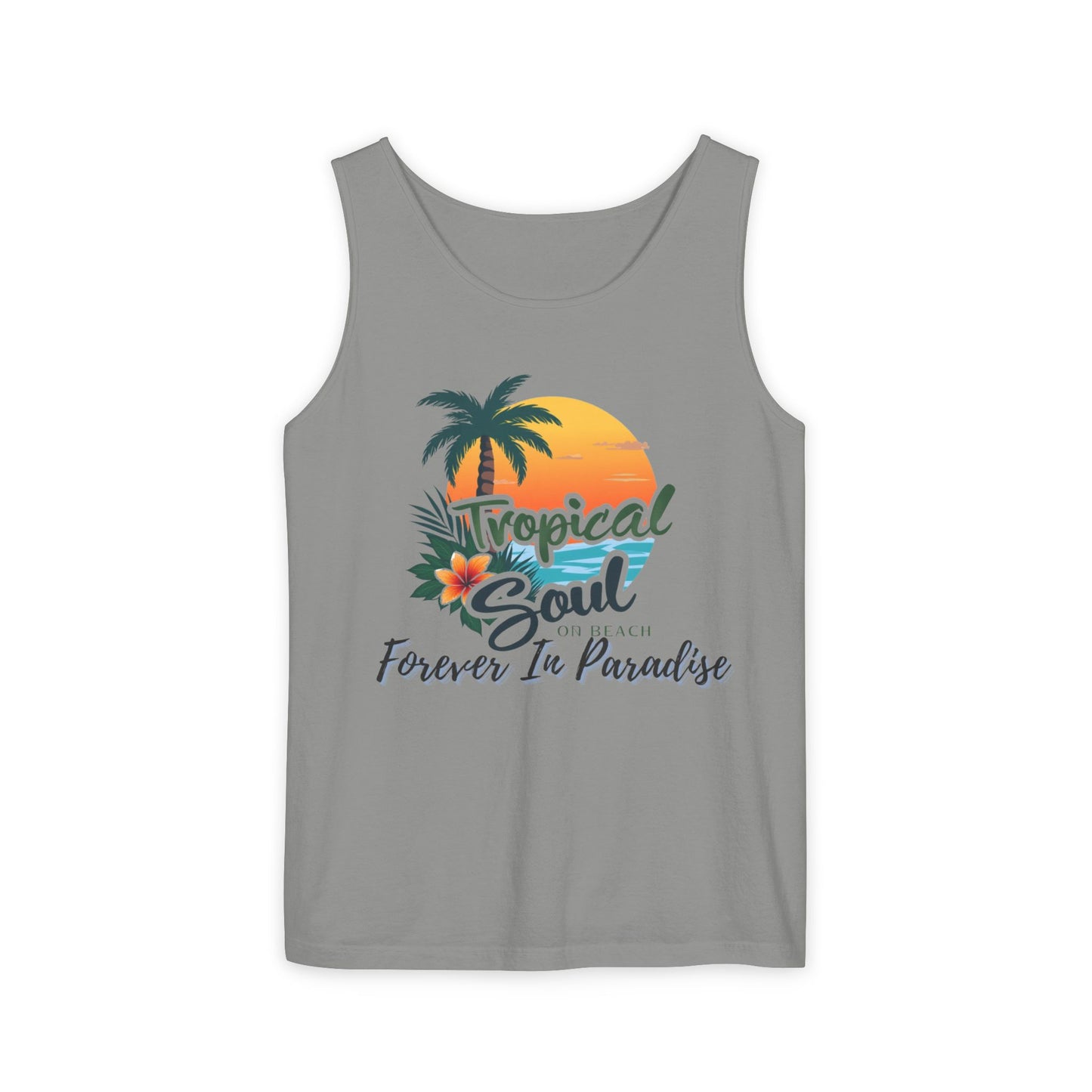 Tropical Soul Tank Top - Forever in Paradise Mood