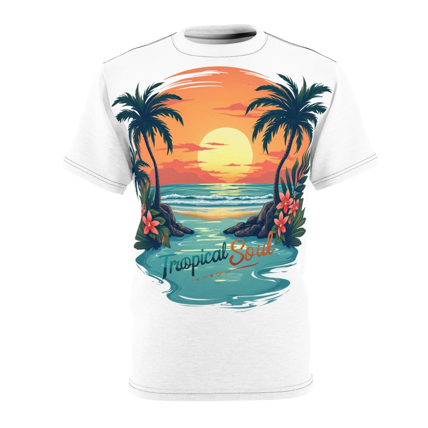 Unisex Cut & Sew Tee (AOP)