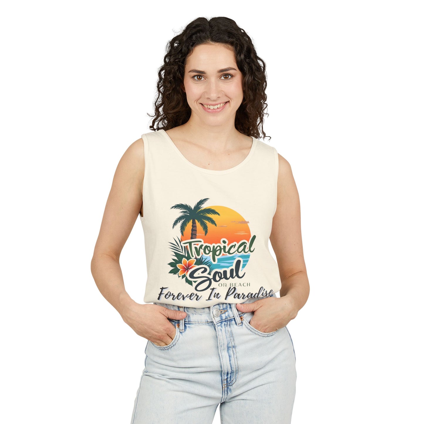 Tropical Soul Tank Top - Forever in Paradise Mood