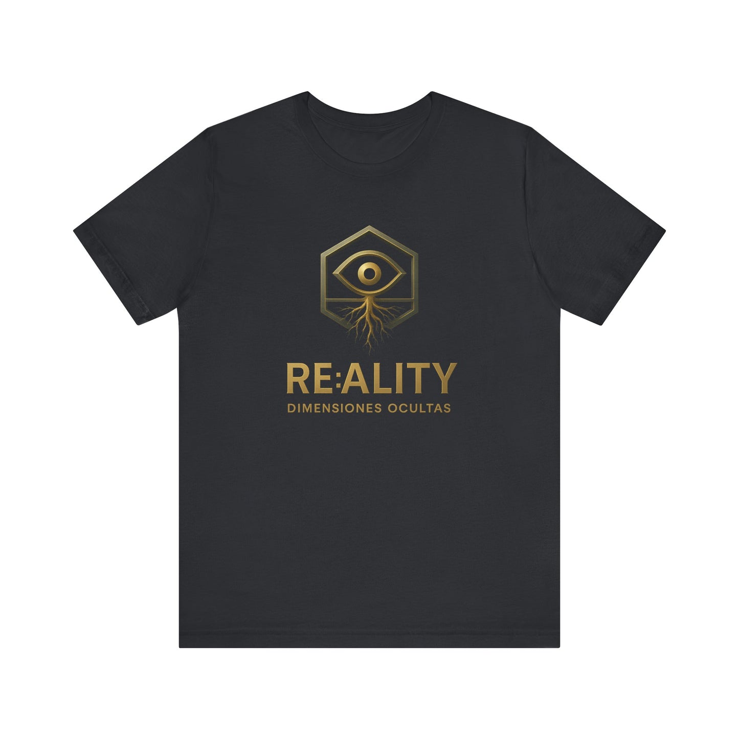 Mystical Eye Graphic Tee, Unisex Jersey Short Sleeve Tee, Reality Shirt, Gift for Spiritual Seekers, Unique Casual Wear