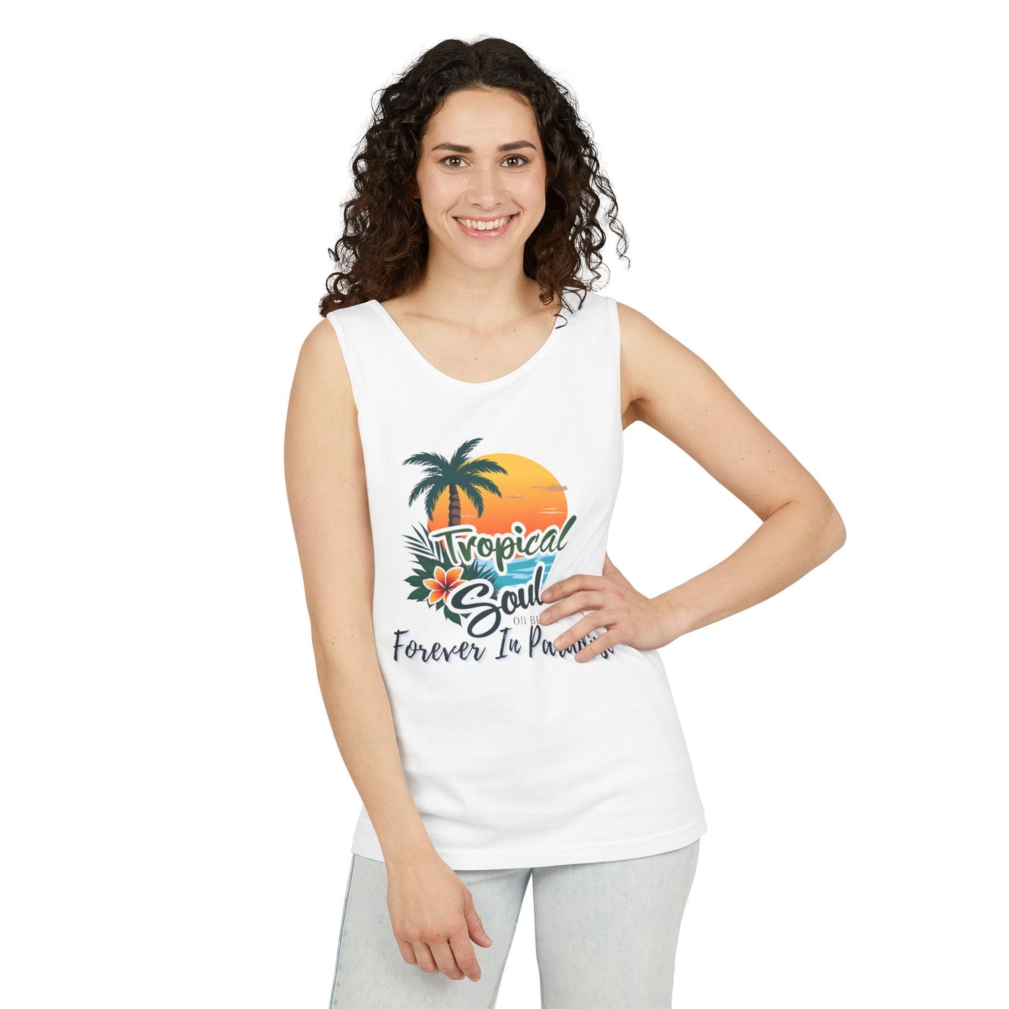 Tropical Soul Tank Top - Forever in Paradise Mood