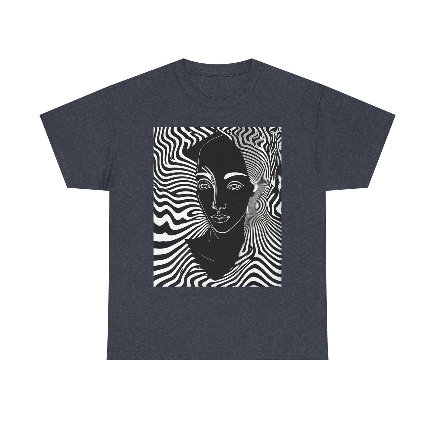 Stylish Graphic Tee for Art Lovers | Unisex Heavy Cotton Tee, Fashion Statement, Unique Gift, Everyday Wear, Trendy Apparel, Artistic Design
