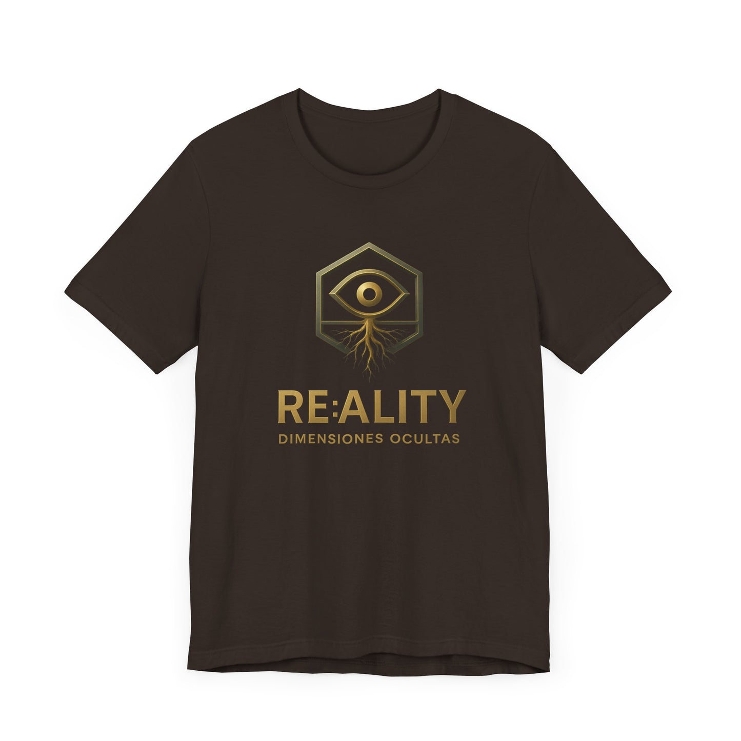 Mystical Eye Graphic Tee, Unisex Jersey Short Sleeve Tee, Reality Shirt, Gift for Spiritual Seekers, Unique Casual Wear
