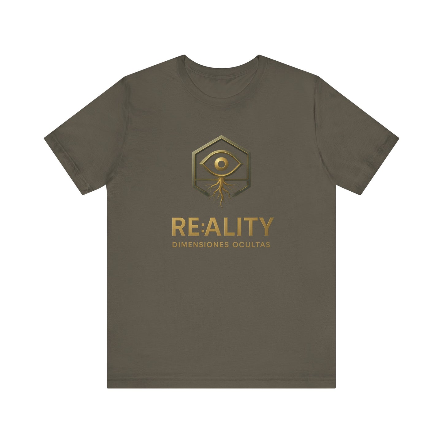 Mystical Eye Graphic Tee, Unisex Jersey Short Sleeve Tee, Reality Shirt, Gift for Spiritual Seekers, Unique Casual Wear