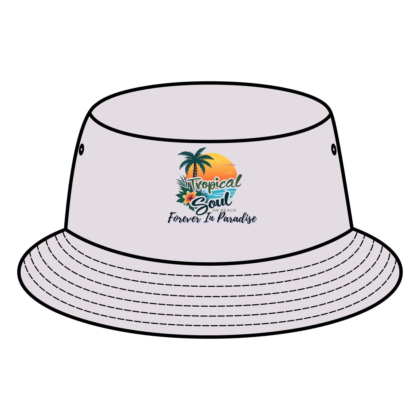 Tropical Bucket Hat. Tropical soul