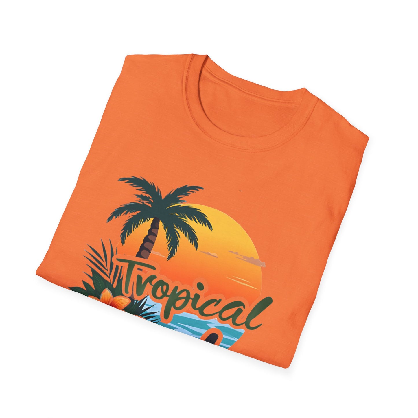 Tropical Soul T-Shirt | Relaxed Beach Vibe | Perfect Gift for Vacationers, Summer Parties, Beach Lovers, and Tropical Getaways