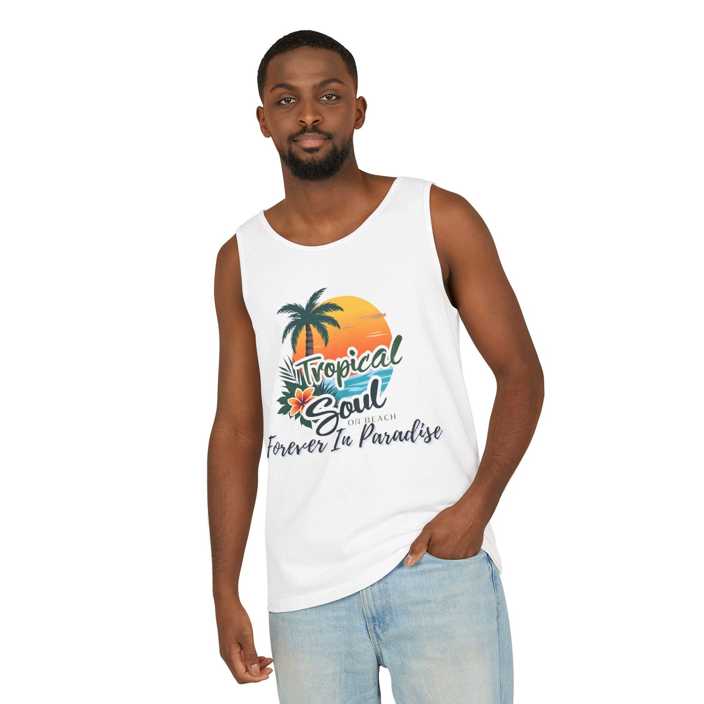 Tropical Soul Tank Top - Forever in Paradise Mood