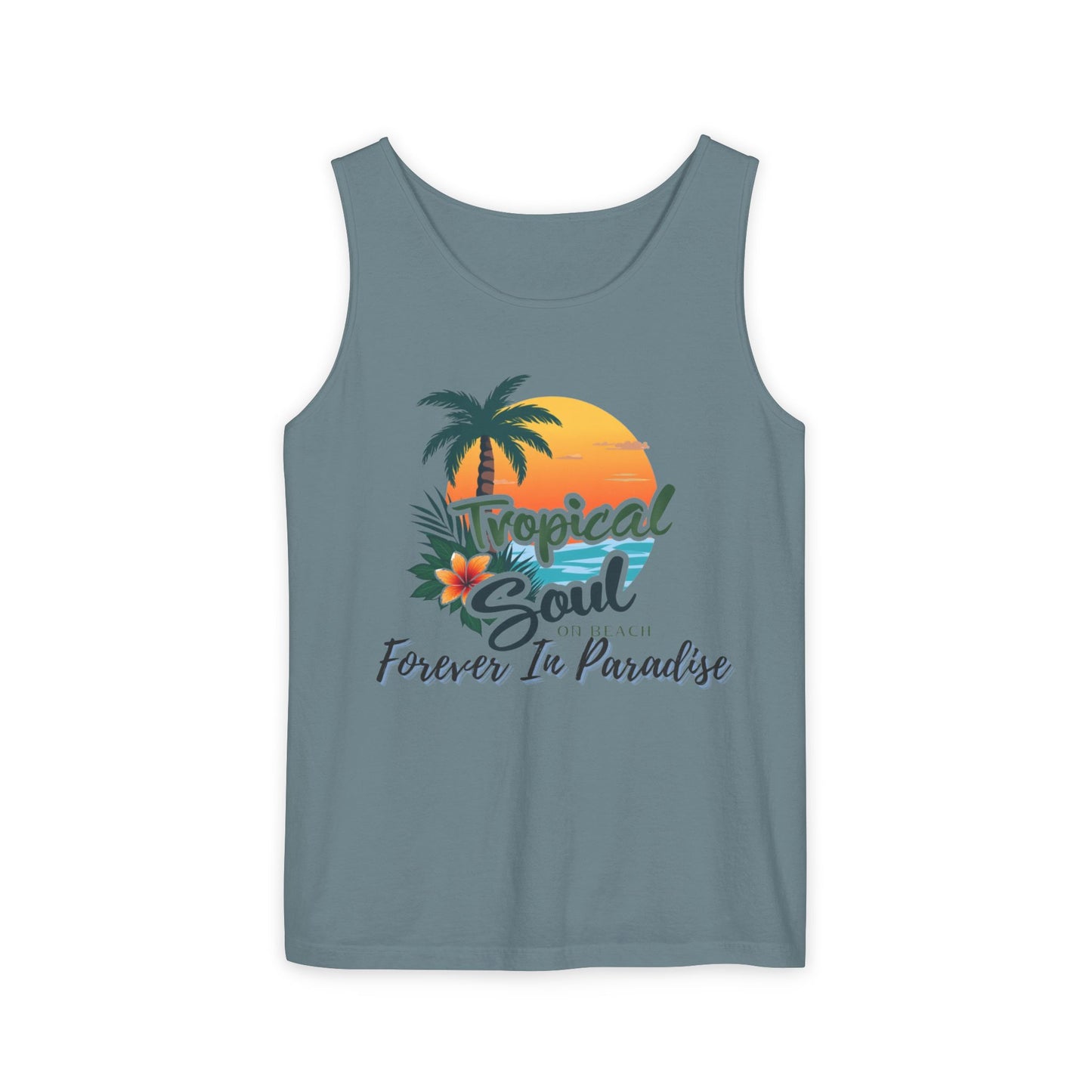 Tropical Soul Tank Top - Forever in Paradise Mood