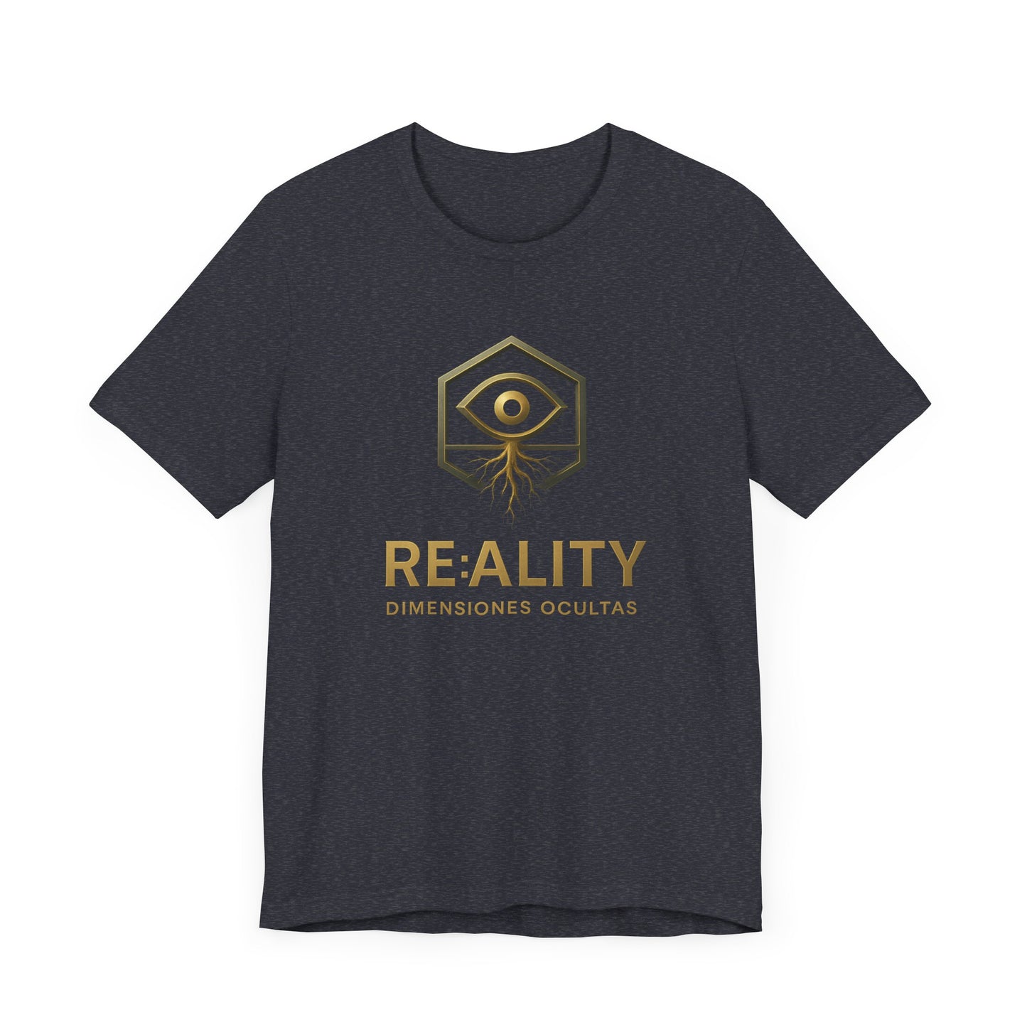 Mystical Eye Graphic Tee, Unisex Jersey Short Sleeve Tee, Reality Shirt, Gift for Spiritual Seekers, Unique Casual Wear