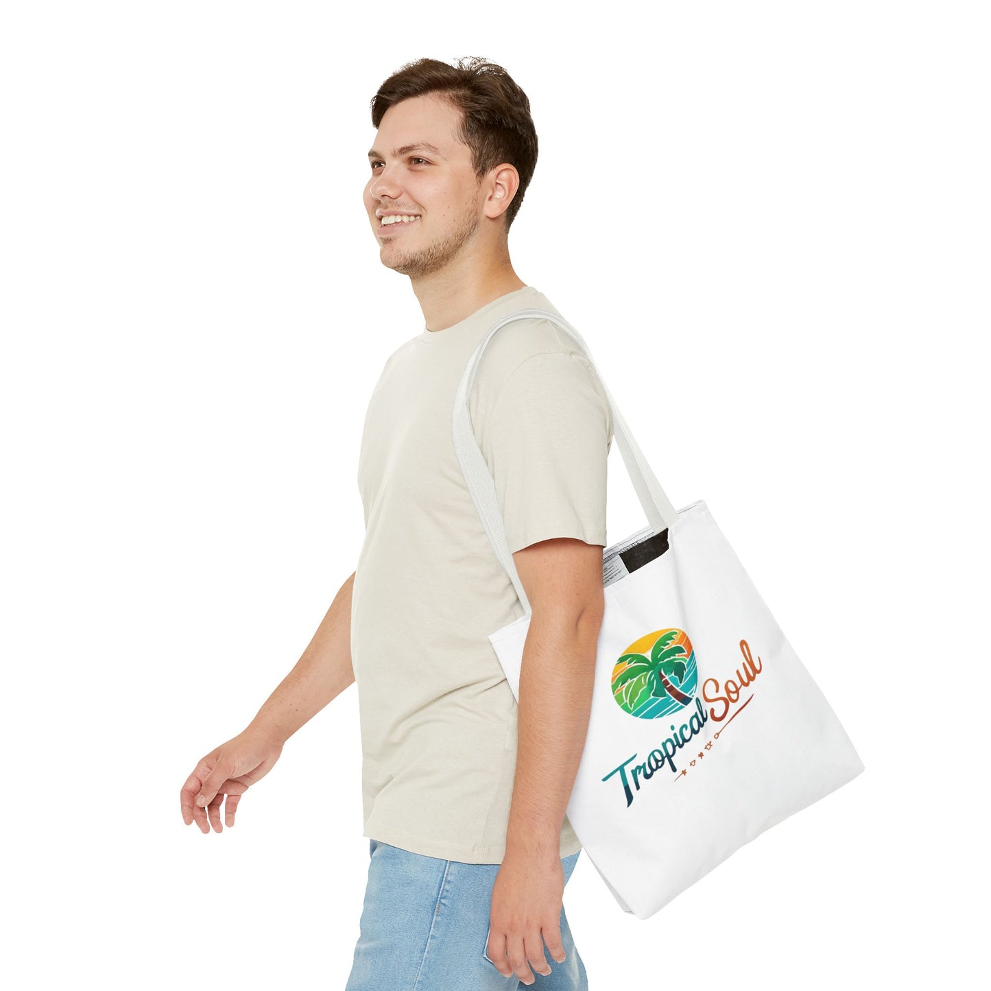 Tote Bag (AOP). Tropical soul