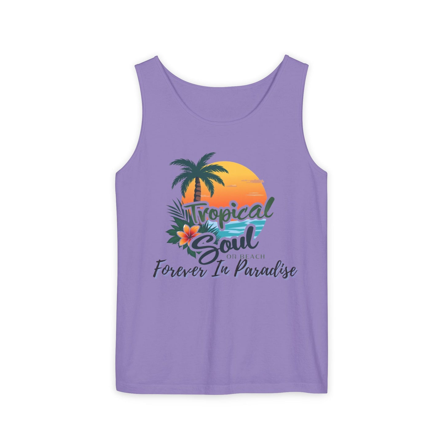 Tropical Soul Tank Top - Forever in Paradise Mood