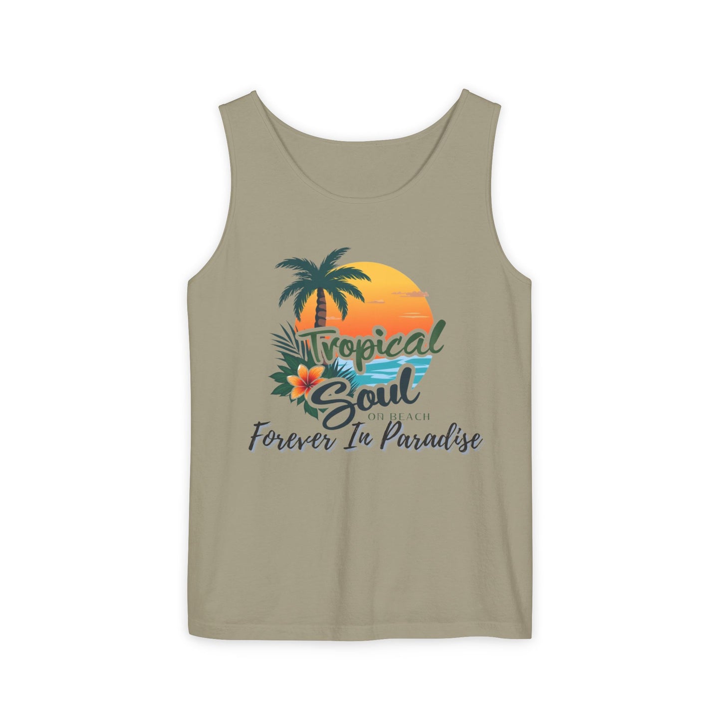 Tropical Soul Tank Top - Forever in Paradise Mood
