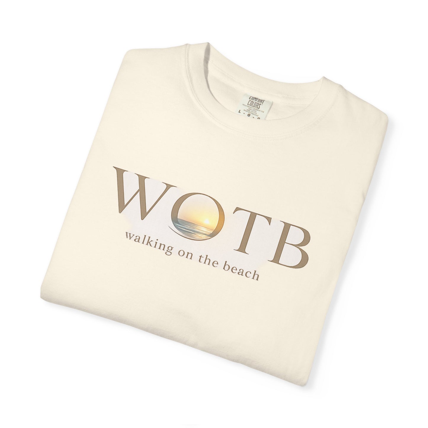 WOTB 'Walking on the Beach' Logo T-Shirt — Coastal Graphic Tee