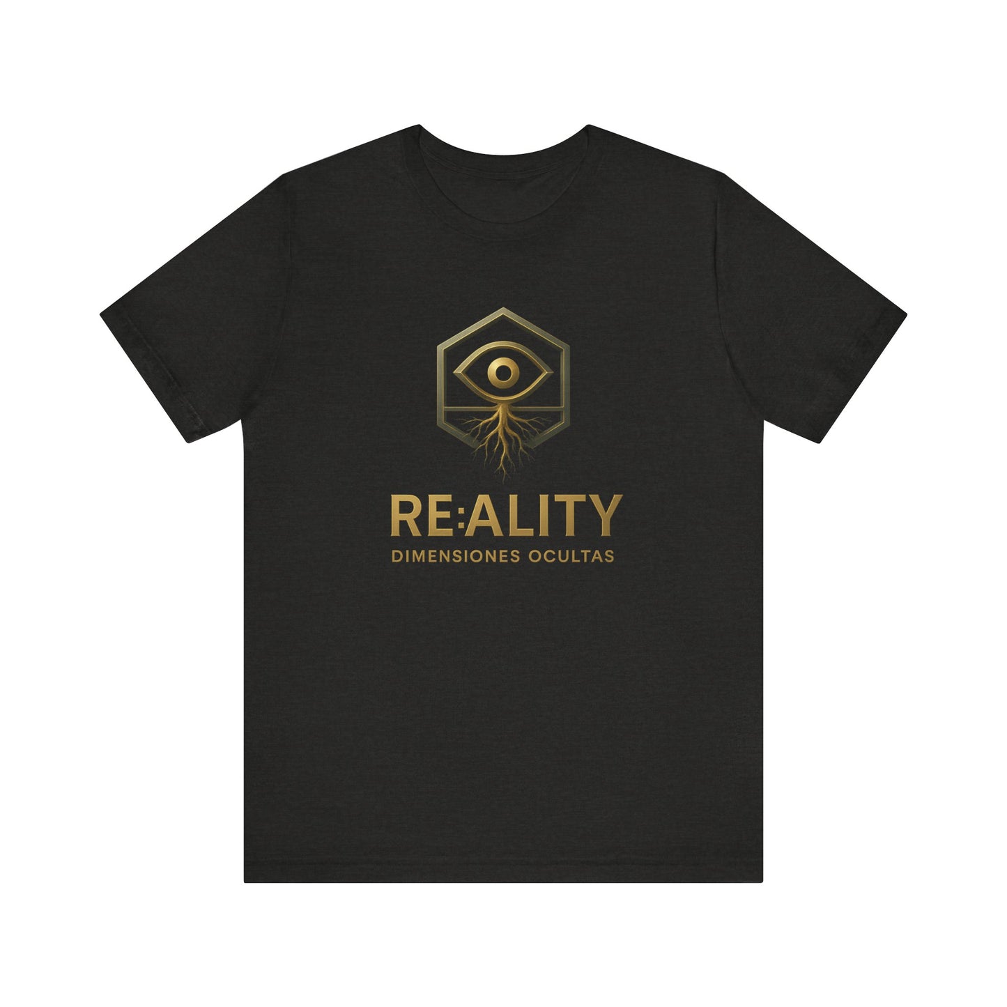 Mystical Eye Graphic Tee, Unisex Jersey Short Sleeve Tee, Reality Shirt, Gift for Spiritual Seekers, Unique Casual Wear