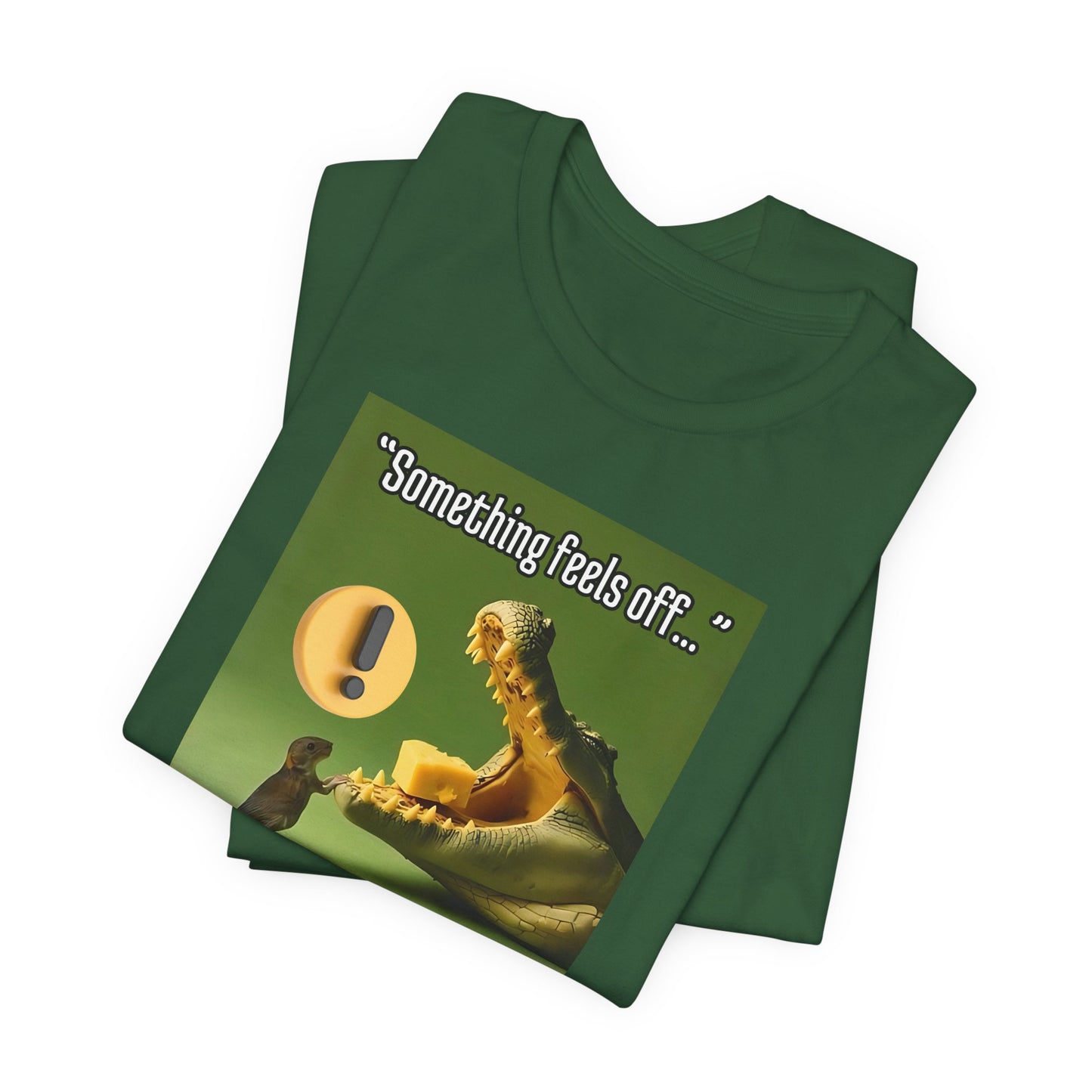 Cheesy Humor Tee — Funny Unisex Short Sleeve Shirt for Laughs, Casual Wear, Gifts, and Parties