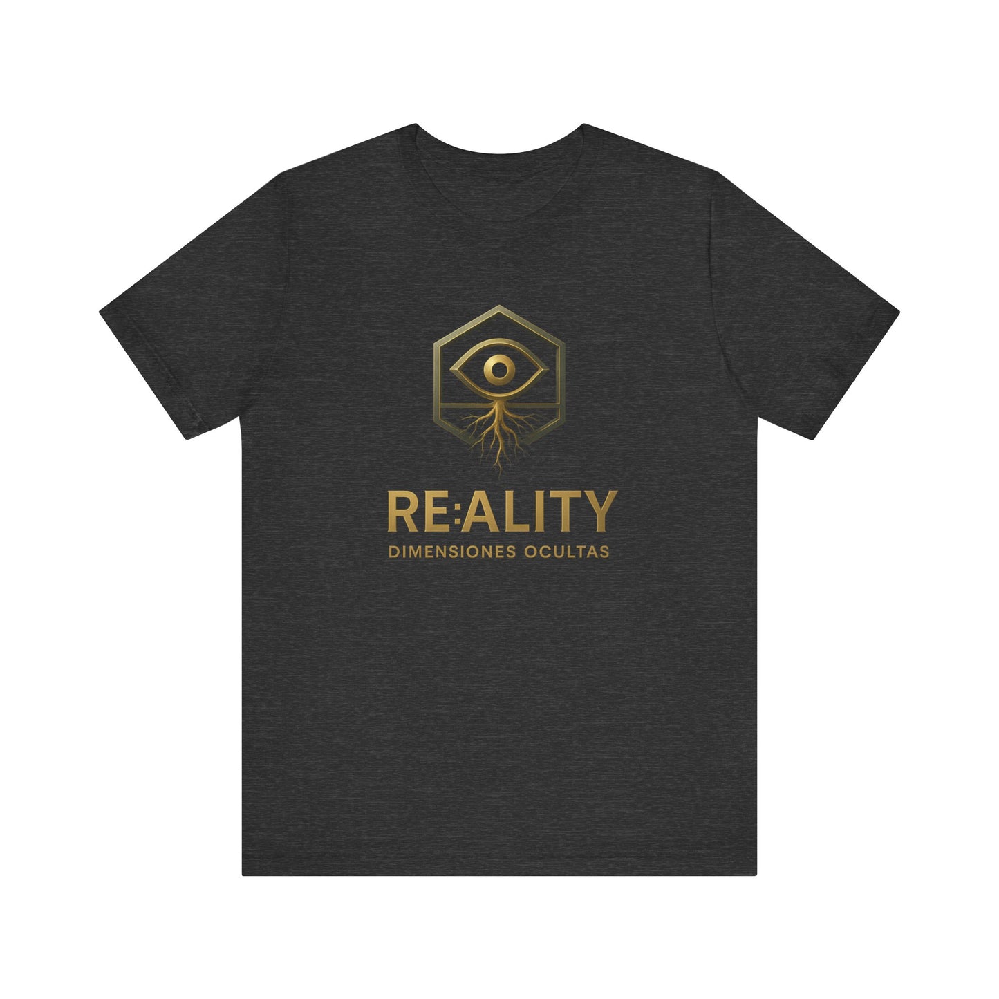 Mystical Eye Graphic Tee, Unisex Jersey Short Sleeve Tee, Reality Shirt, Gift for Spiritual Seekers, Unique Casual Wear