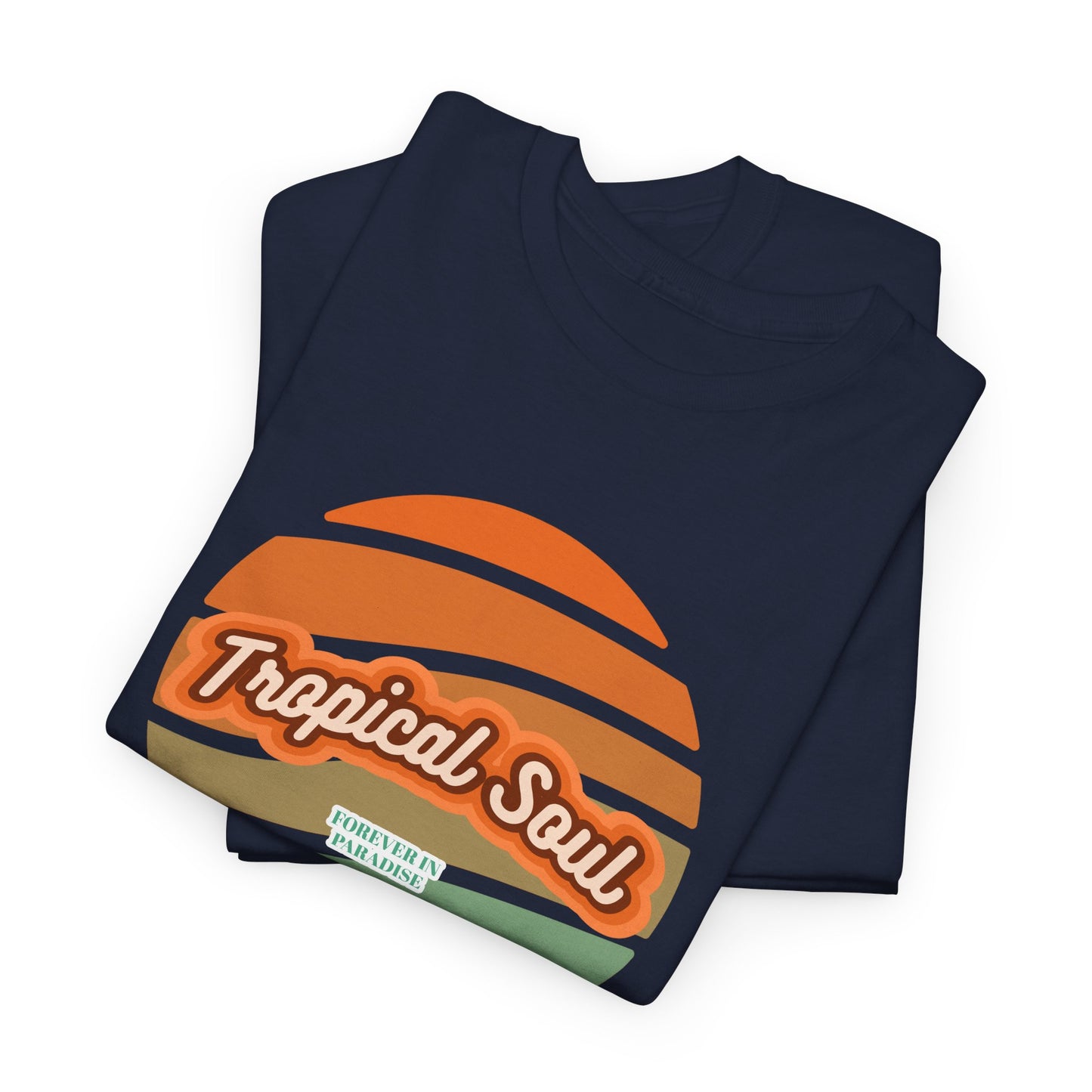 Unisex Heavy Cotton Tee. Tropical soul