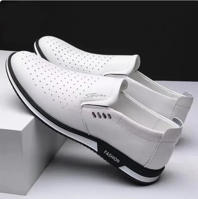 Men's Breathable Leather Casual Shoes
