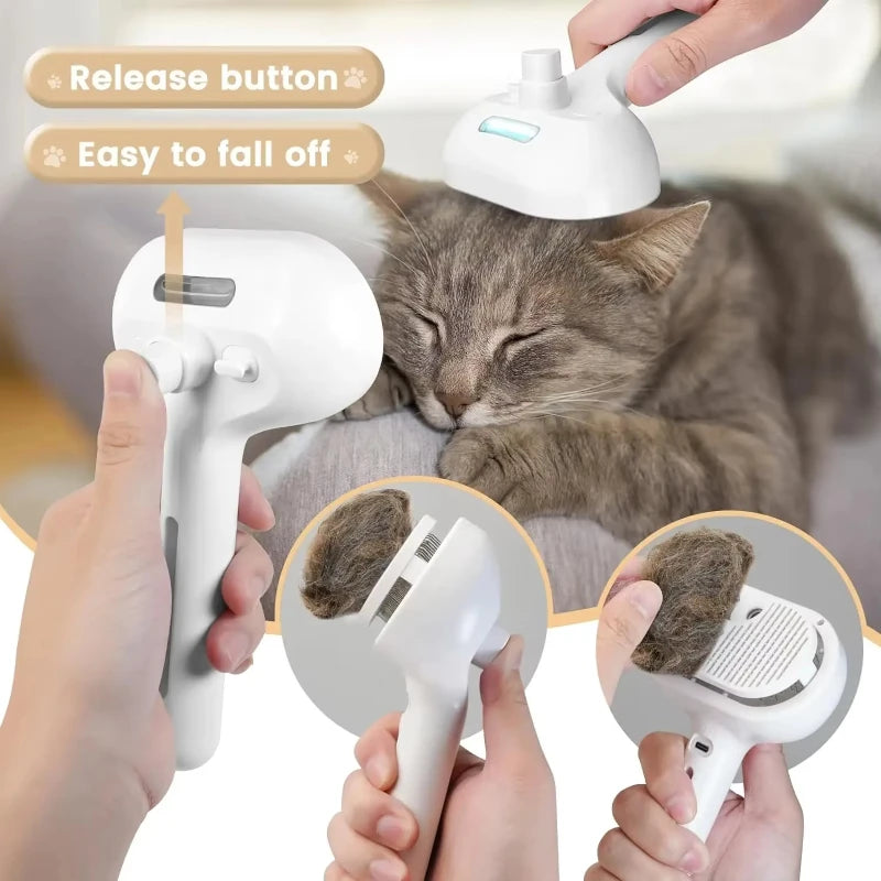 Pet FurEase Comb – Spray, Comb, Shed-Free!