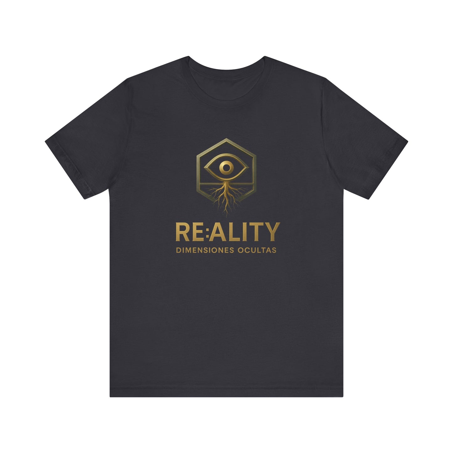 Mystical Eye Graphic Tee, Unisex Jersey Short Sleeve Tee, Reality Shirt, Gift for Spiritual Seekers, Unique Casual Wear
