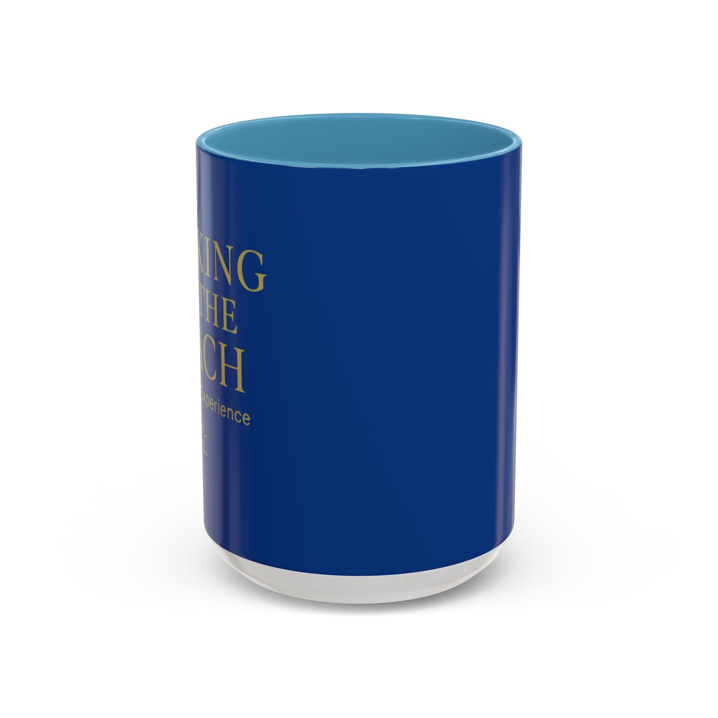 Elegant Blue Accent Coffee Mug - Perfect for Coffee Lovers and Gifting