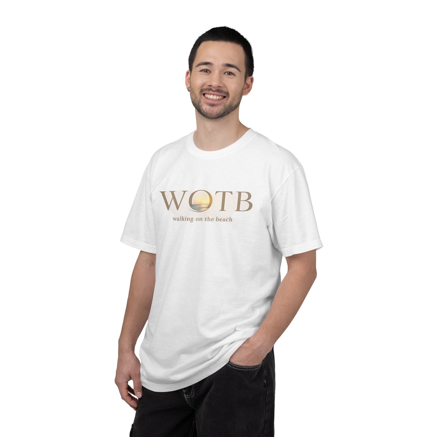 WOTB 'Walking on the Beach' Logo T-Shirt — Coastal Graphic Tee