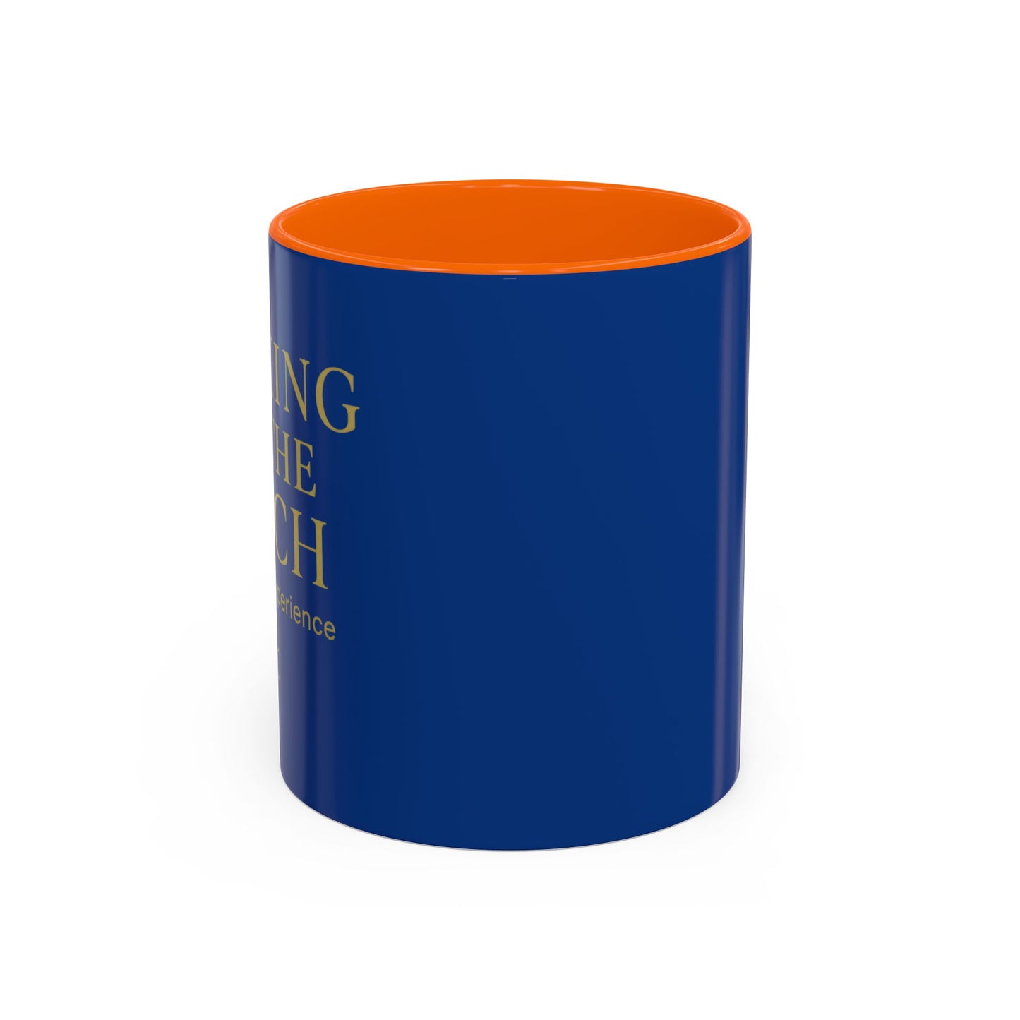 Elegant Blue Accent Coffee Mug - Perfect for Coffee Lovers and Gifting