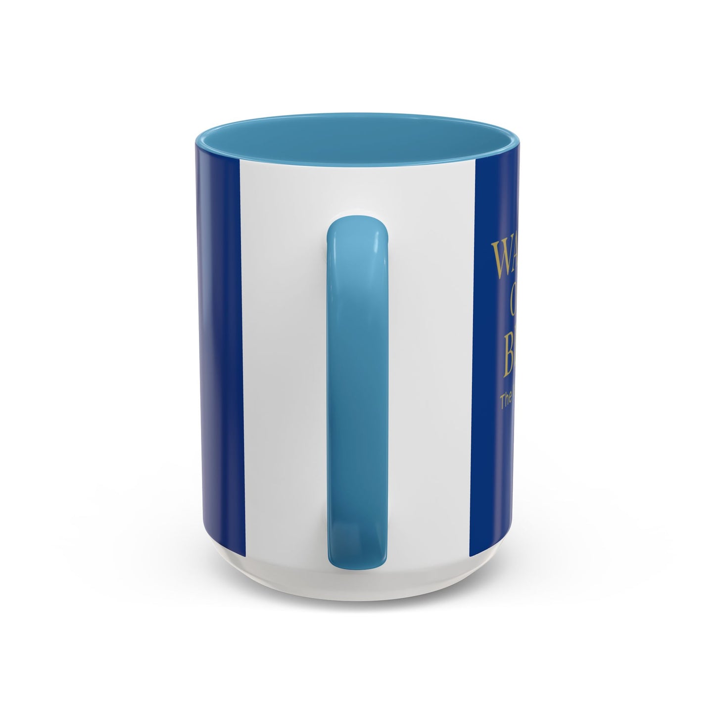 Elegant Blue Accent Coffee Mug - Perfect for Coffee Lovers and Gifting