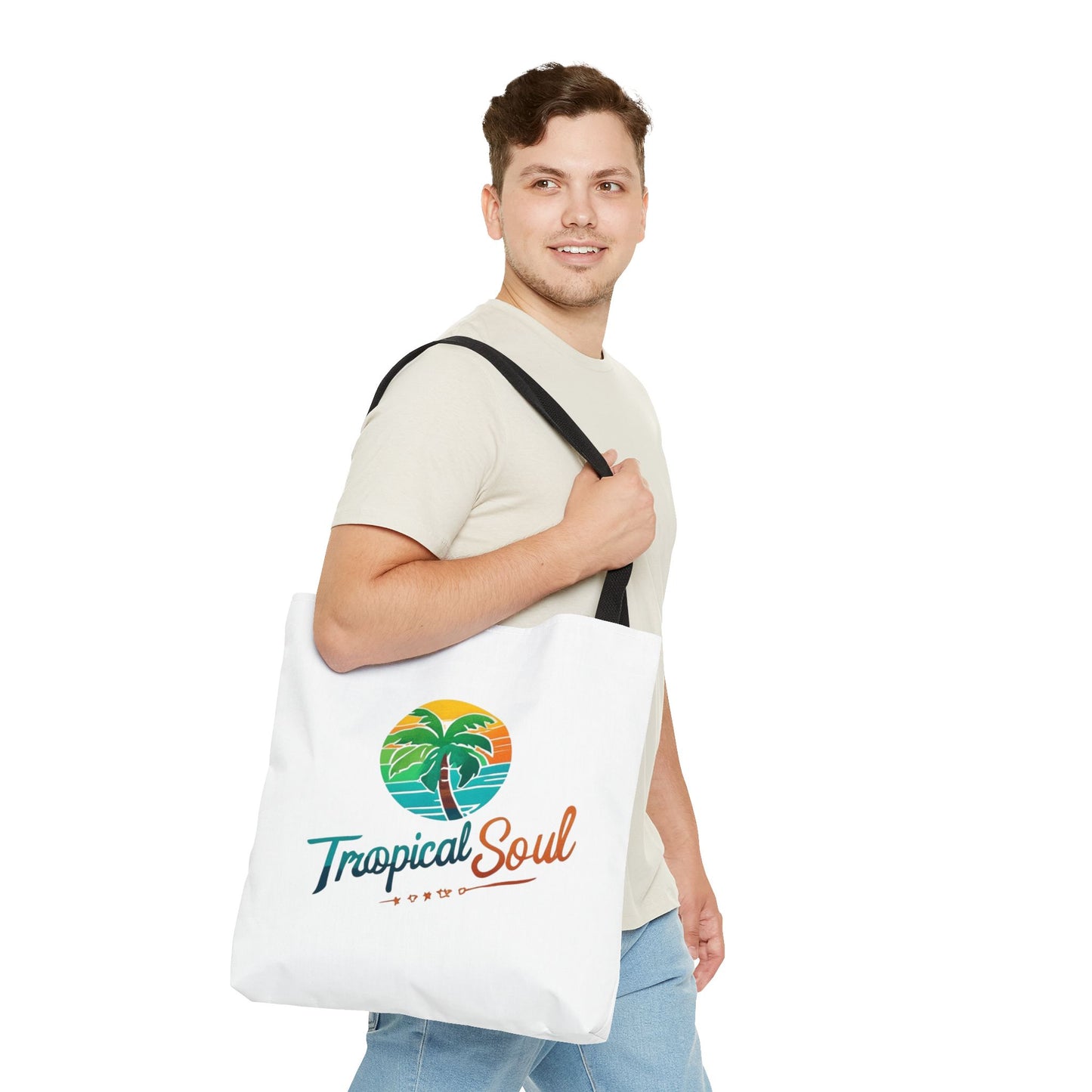 Tote Bag (AOP). Tropical soul