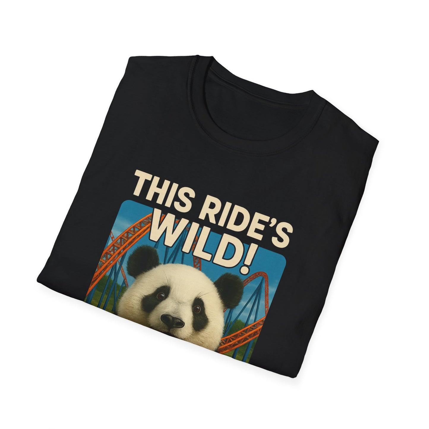 Wild Panda Unisex T-Shirt - Fun, Amusement Park Tee for Nature Lovers, Adventure Apparel, Gift for Birthdays & Holidays, Unique [...]