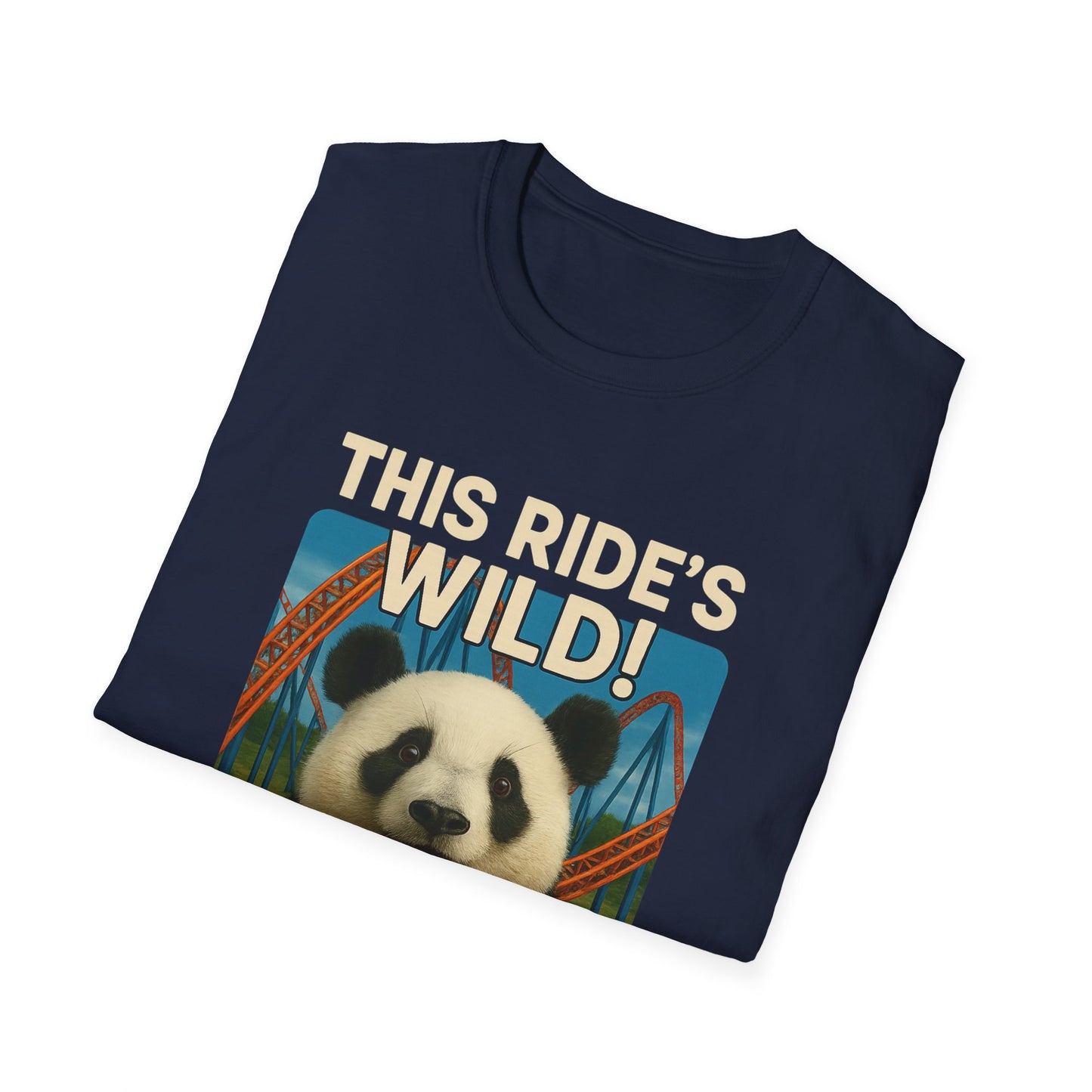 Wild Panda Unisex T-Shirt - Fun, Amusement Park Tee for Nature Lovers, Adventure Apparel, Gift for Birthdays & Holidays, Unique [...]