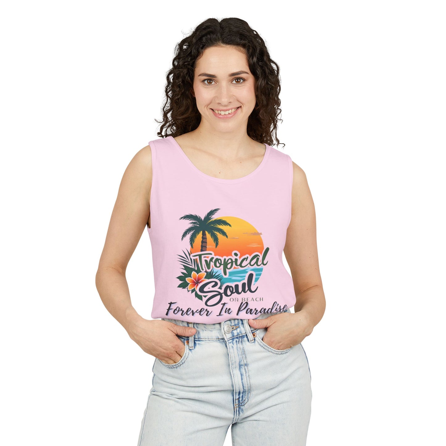 Tropical Soul Tank Top - Forever in Paradise Mood