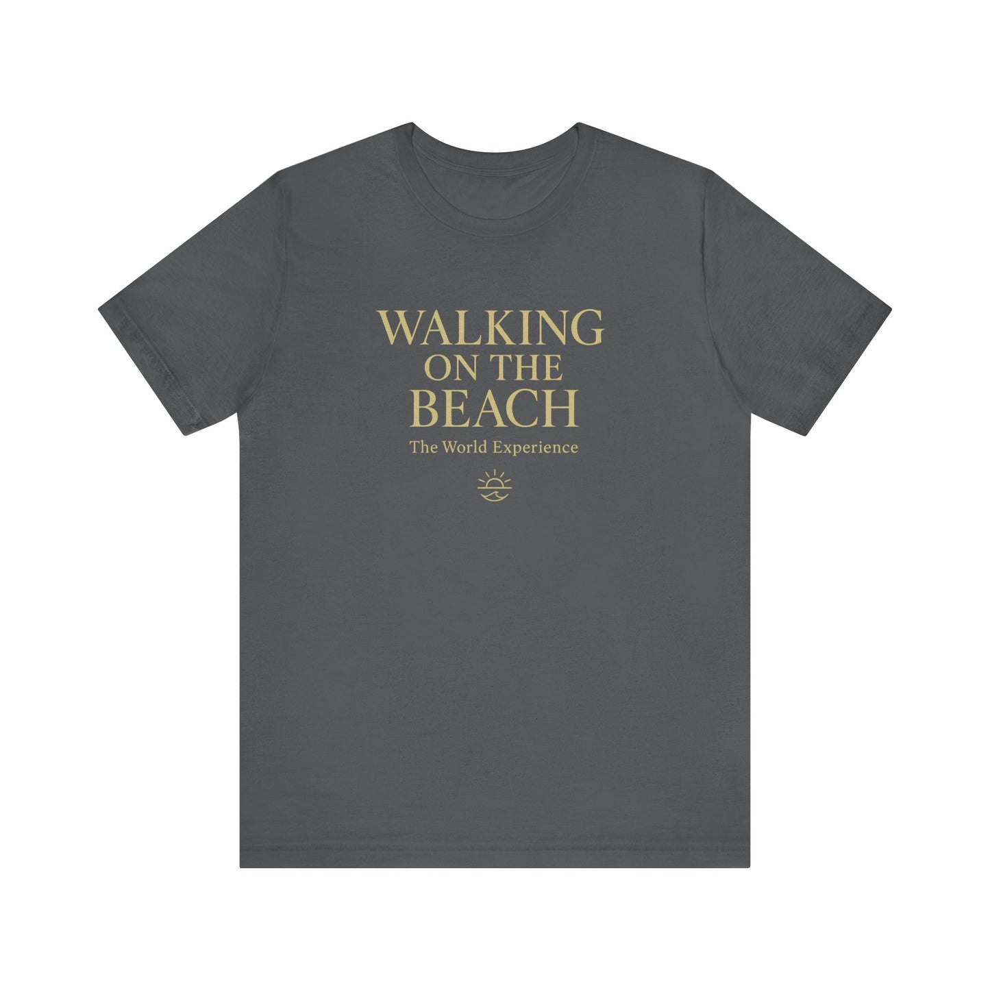 Walking on the Beach Unisex Short Sleeve Tee
