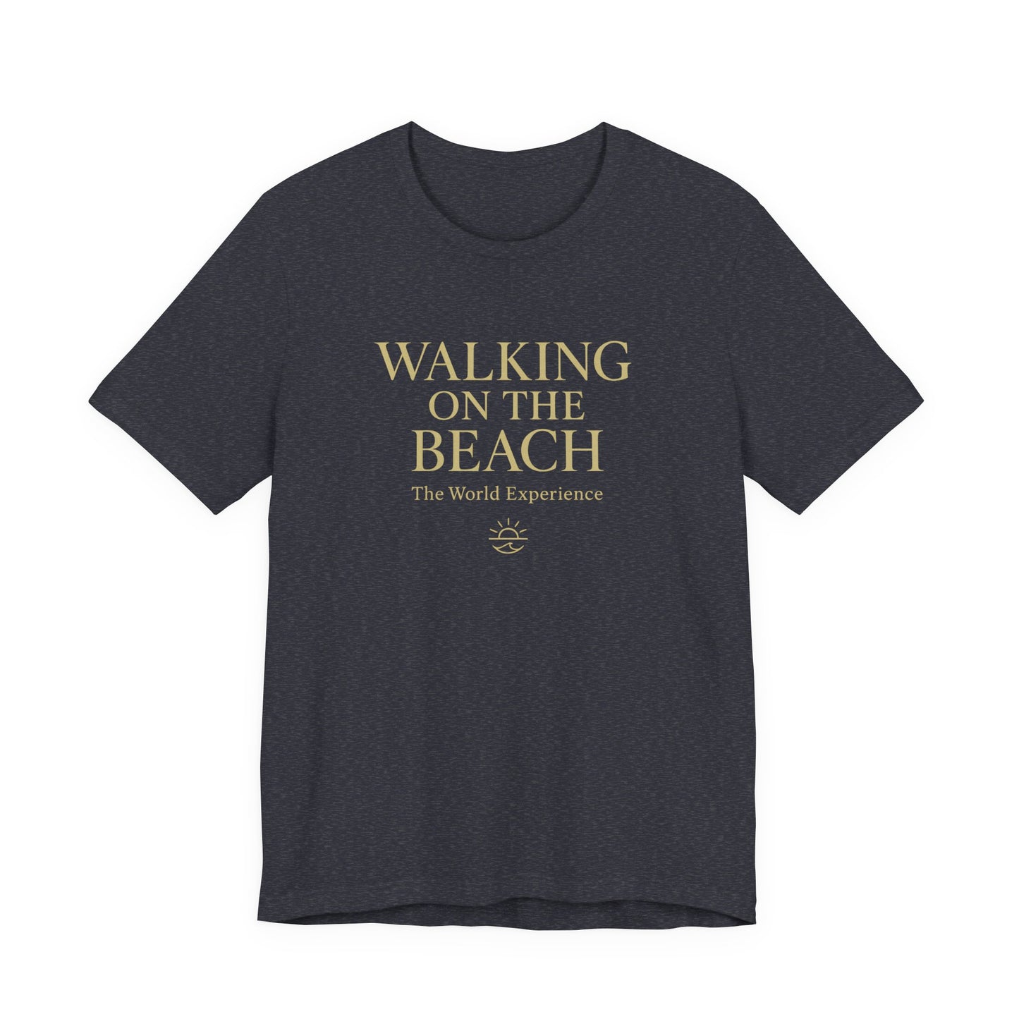 Walking on the Beach Unisex Short Sleeve Tee