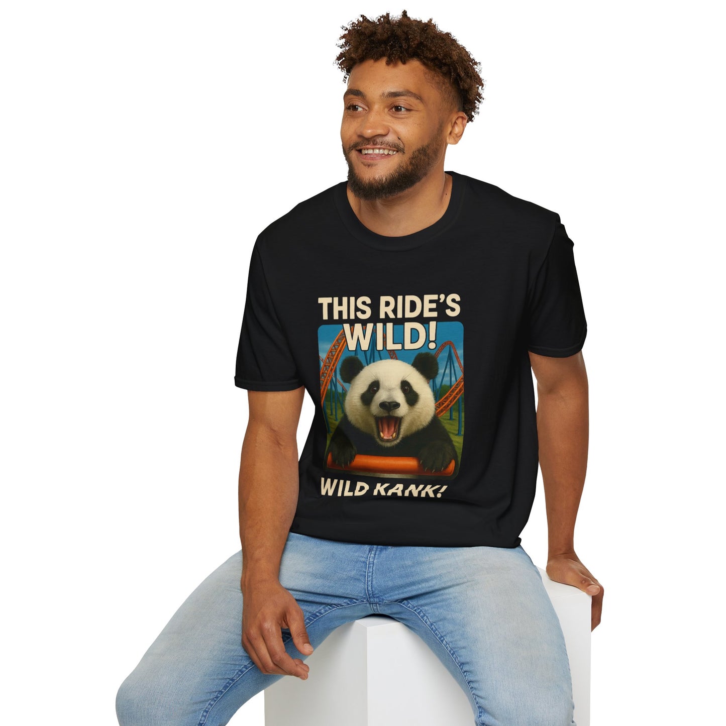 Wild Panda Unisex T-Shirt - Fun, Amusement Park Tee for Nature Lovers, Adventure Apparel, Gift for Birthdays & Holidays, Unique [...]