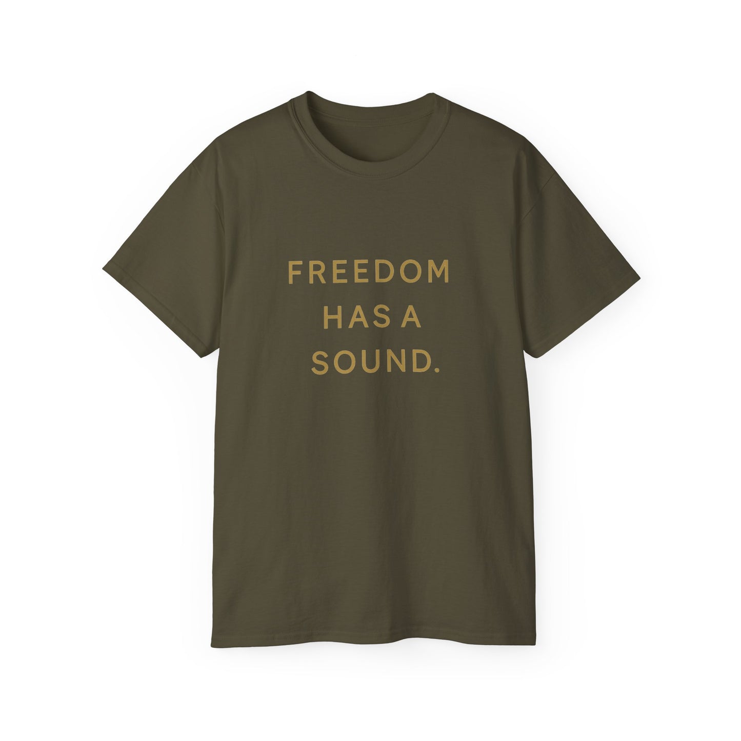 Freedom Has a Sound Unisex Ultra Cotton Tee