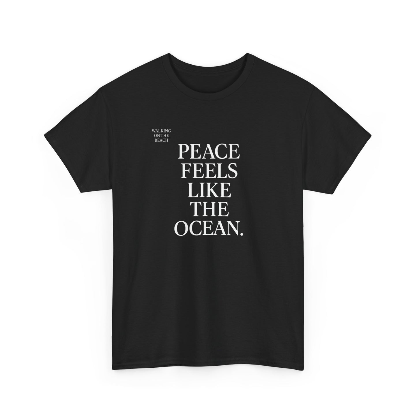 Ocean-Inspired Peace Tee