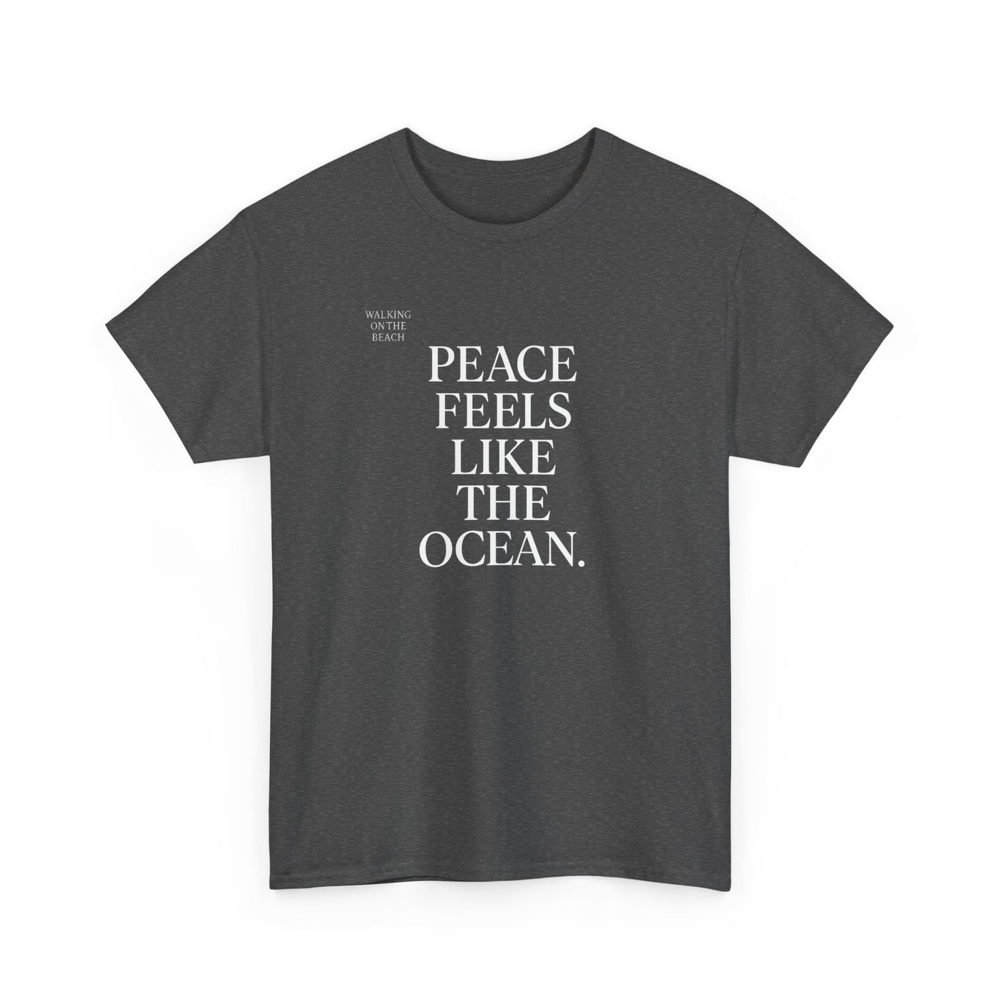 Ocean-Inspired Peace Tee