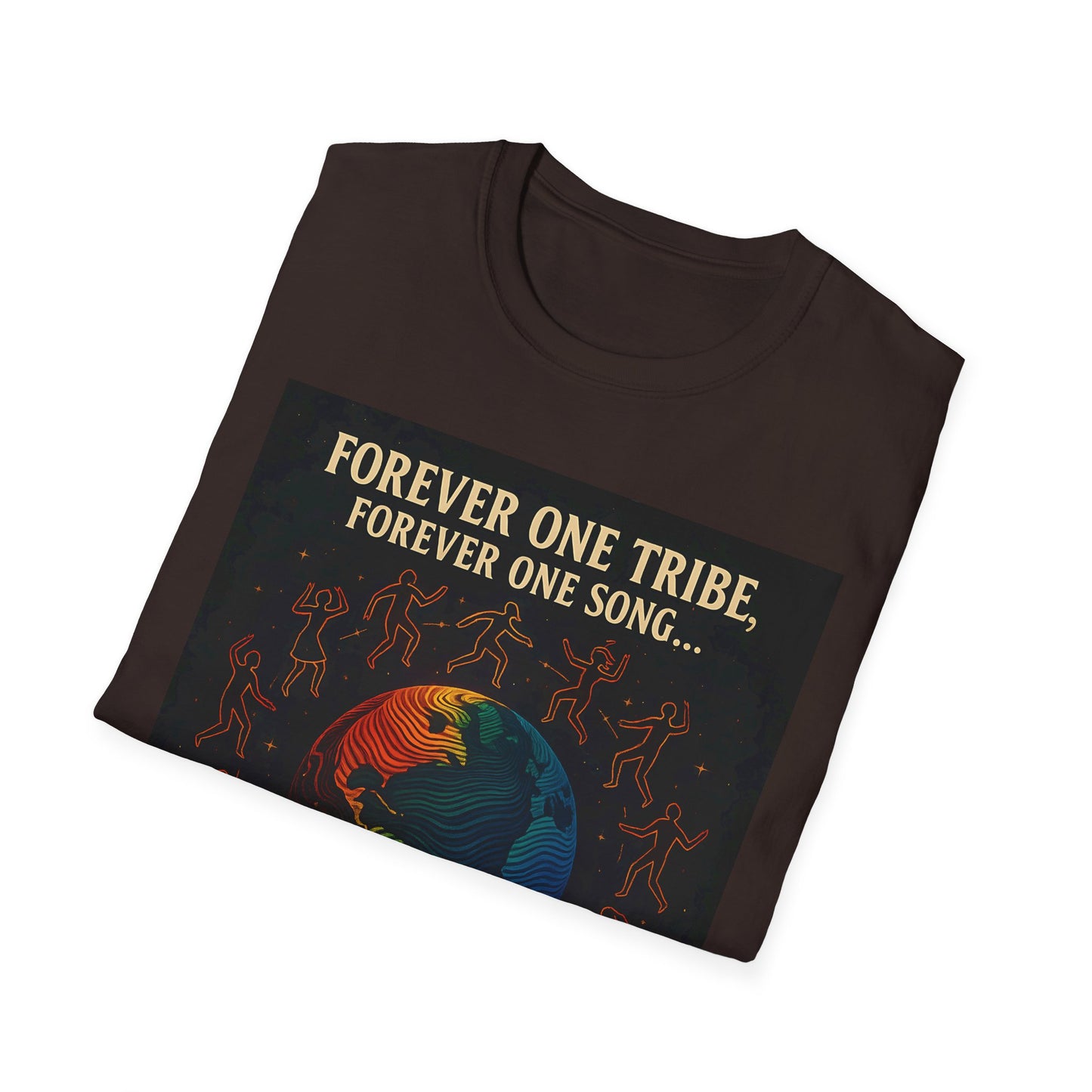 Unity Vibe T-Shirt - Forever One Tribe, Music Lover Gift, Festival Wear, Unisex Tee, Community Spirit Shirt