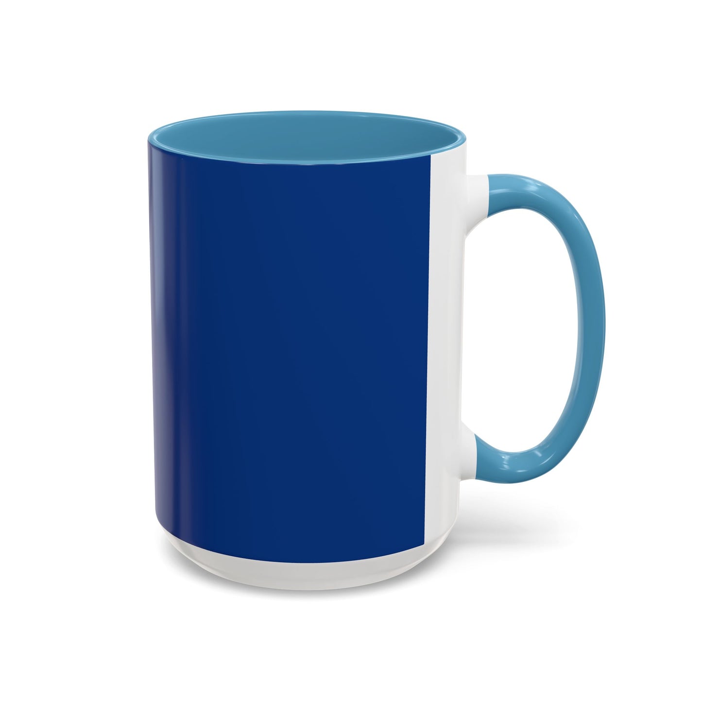Elegant Blue Accent Coffee Mug - Perfect for Coffee Lovers and Gifting