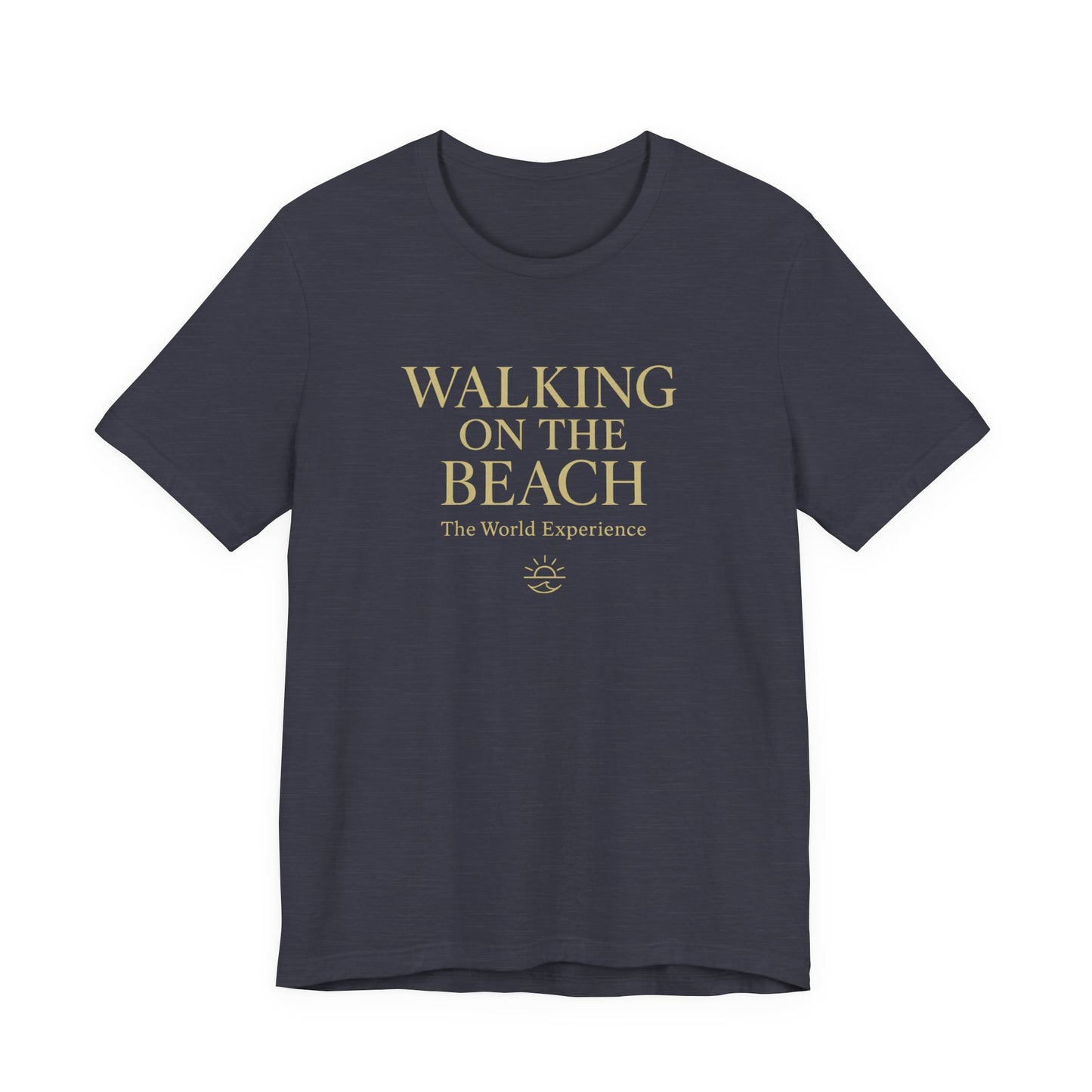 Walking on the Beach Unisex Short Sleeve Tee
